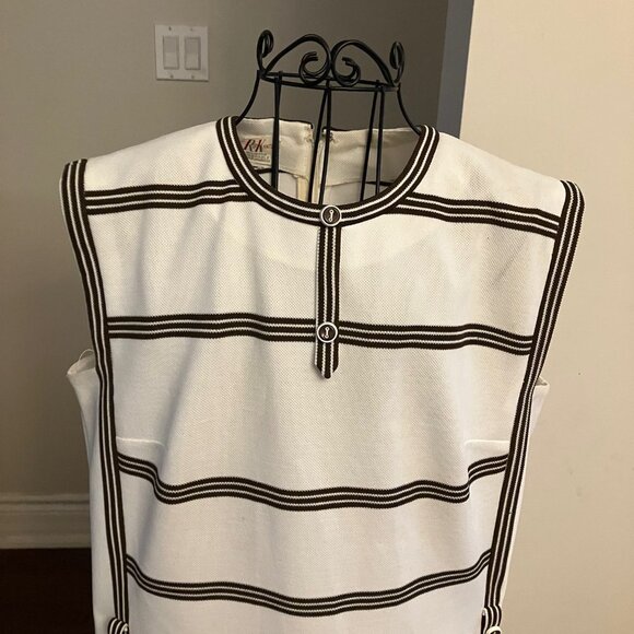 Vintage Striped Dress - Picture 2 of 6